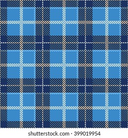 Tartan Seamless Pattern. Trendy Illustration for Wallpapers. Seamless Tartan Tiles. Suits for Decorative Paper, Fashion Design and House Interior Design, as Well as for Hand Crafts 