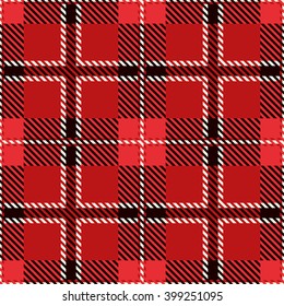 Tartan Seamless Pattern. Trendy Illustration for Wallpapers. Seamless Tartan Tiles. Suits for Decorative Paper, Fashion Design and House Interior Design, as Well as for Hand Crafts 