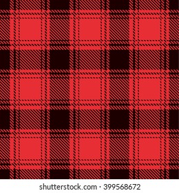 Tartan Seamless Pattern. Trendy Illustration for Wallpapers. Seamless Tartan Tiles. Suits for Decorative Paper, Fashion Design and House Interior Design, as Well as for Hand Crafts 