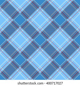 Tartan Seamless Pattern. Trendy Illustration for Wallpapers. Seamless Tartan Tiles. Suits for Decorative Paper, Fashion Design and House Interior Design, as Well as for Hand Crafts 