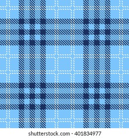 Tartan Seamless Pattern. Trendy Illustration for Wallpapers. Seamless Tartan Tiles. Suits for Decorative Paper, Fashion Design and House Interior Design, as Well as for Hand Crafts 