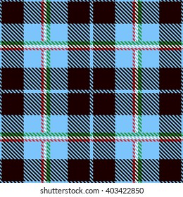Tartan Seamless Pattern. Trendy Illustration for Wallpapers. Seamless Tartan Tiles. Suits for Decorative Paper, Fashion Design and House Interior Design, as Well as for Hand Crafts 