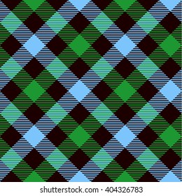 Tartan Seamless Pattern. Trendy Illustration for Wallpapers. Seamless Tartan Tiles. Suits for Decorative Paper, Fashion Design and House Interior Design, as Well as for Hand Crafts 