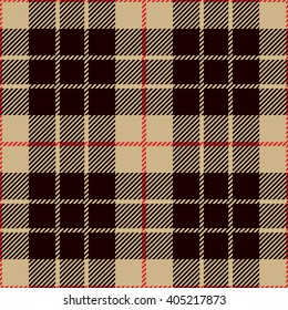 Tartan Seamless Pattern. Trendy Illustration for Wallpapers. Seamless Tartan Tiles. Suits for Decorative Paper, Fashion Design and House Interior Design, as Well as for Hand Crafts 