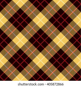 Tartan Seamless Pattern. Trendy Illustration for Wallpapers. Seamless Tartan Tiles. Suits for Decorative Paper, Fashion Design and House Interior Design, as Well as for Hand Crafts 