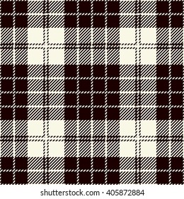 Tartan Seamless Pattern. Trendy Illustration for Wallpapers. Seamless Tartan Tiles. Suits for Decorative Paper, Fashion Design and House Interior Design, as Well as for Hand Crafts 