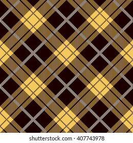 Tartan Seamless Pattern. Trendy Illustration for Wallpapers. Seamless Tartan Tiles. Suits for Decorative Paper, Fashion Design and House Interior Design, as Well as for Hand Crafts 