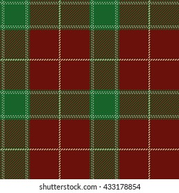 Tartan Seamless Pattern. Trendy Illustration for Wallpapers. Seamless Tartan Tiles. Suits for Decorative Paper, Fashion Design and House Interior Design, as Well as for Hand Crafts 