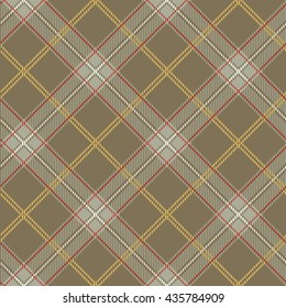 Tartan Seamless Pattern. Trendy Illustration for Wallpapers. Seamless Tartan Tiles. Suits for Decorative Paper, Fashion Design and House Interior Design, as Well as for Hand Crafts 