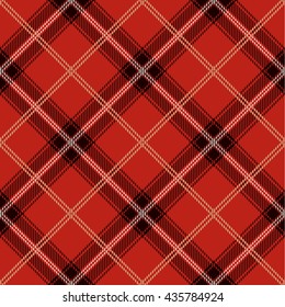 Tartan Seamless Pattern. Trendy Illustration for Wallpapers. Seamless Tartan Tiles. Suits for Decorative Paper, Fashion Design and House Interior Design, as Well as for Hand Crafts 