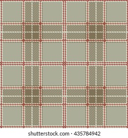 Tartan Seamless Pattern. Trendy Illustration for Wallpapers. Seamless Tartan Tiles. Suits for Decorative Paper, Fashion Design and House Interior Design, as Well as for Hand Crafts 