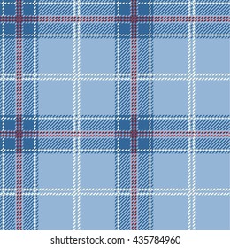 Tartan Seamless Pattern. Trendy Illustration for Wallpapers. Seamless Tartan Tiles. Suits for Decorative Paper, Fashion Design and House Interior Design, as Well as for Hand Crafts 