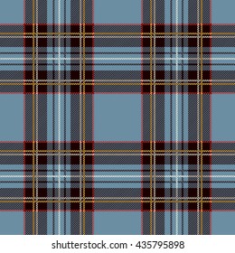 Tartan Seamless Pattern. Trendy Illustration for Wallpapers. Seamless Tartan Tiles. Suits for Decorative Paper, Fashion Design and House Interior Design, as Well as for Hand Crafts 