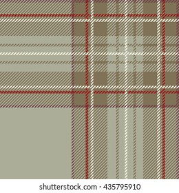 Tartan Seamless Pattern. Trendy Illustration for Wallpapers. Seamless Tartan Tiles. Suits for Decorative Paper, Fashion Design and House Interior Design, as Well as for Hand Crafts 