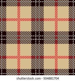 Tartan seamless pattern. Trendy illustration for wallpapers. Tartan plaid inspired background. Suits for decorative paper, fashion design and house interior design, as well as for hand crafts 
