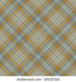 Tartan Seamless Pattern. Trendy Illustration for Wallpapers. Tartan Plaid Inspired Background. Suits for Decorative Paper, Fashion Design and House Interior Design, as Well as for Hand Crafts and DIY.