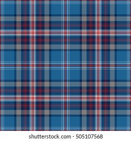 Tartan Seamless Pattern. Trendy Illustration for Wallpapers. Tartan Plaid Inspired Background. Suits for Decorative Paper, Fashion Design and House Interior Design, as Well as for Hand Crafts and DIY.