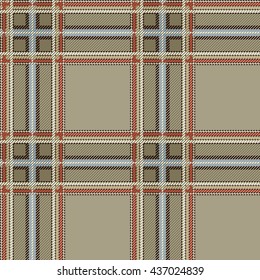 Patrón sin fisuras de tartán. Ilustración vectorial de moda para los Fondos de pantalla. Azulejos de tartán sin costuras. Trajes para papel decorativo, diseño de moda y diseño de interiores de la casa, así como para manualidades 