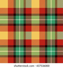 Tartan Seamless Pattern. Trendy Vector Illustration for Wallpapers. Seamless Tartan Tiles. Suits for Decorative Paper, Fashion Design and House Interior Design, as Well as for Hand Crafts 