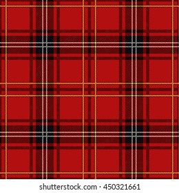 Tartan Seamless Pattern. Trendy Vector Illustration for Wallpapers. Seamless Tartan Tiles. Suits for Decorative Paper, Fashion Design and House Interior Design, as Well as for Hand Crafts 