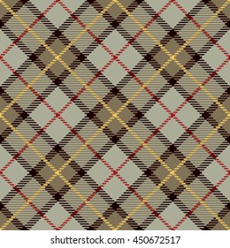 Tartan Seamless Pattern. Trendy Vector Illustration for Wallpapers. Seamless Tartan Tiles. Suits for Decorative Paper, Fashion Design and House Interior Design, as Well as for Hand Crafts 