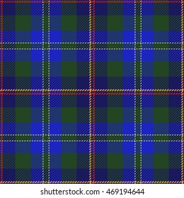 Tartan Seamless Pattern. Trendy Vector Illustration for Wallpapers. Seamless Tartan Tiles. Suits for Decorative Paper, Fashion Design and House Interior Design, as Well as for Hand Crafts 