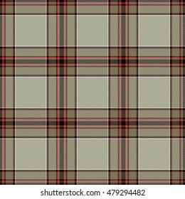 Tartan Seamless Pattern. Trendy Vector Illustration for Wallpapers. Seamless Tartan Tiles. Suits for Decorative Paper, Fashion Design and House Interior Design, as Well as for Hand Crafts 