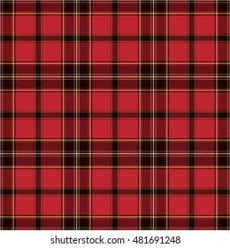 Tartan Seamless Pattern. Trendy Vector Illustration for Wallpapers. Seamless Tartan Tiles. Suits for Decorative Paper, Fashion Design and House Interior Design, as Well as for Hand Crafts 