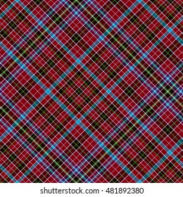 Tartan Seamless Pattern. Trendy Vector Illustration for Wallpapers. Seamless Tartan Tiles. Suits for Decorative Paper, Fashion Design and House Interior Design, as Well as for Hand Crafts 