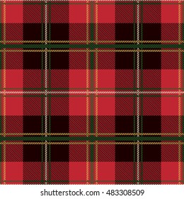 Tartan Seamless Pattern. Trendy Vector Illustration for Wallpapers. Seamless Tartan Tiles. Suits for Decorative Paper, Fashion Design and House Interior Design, as Well as for Hand Crafts 