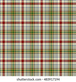 Tartan Seamless Pattern. Trendy Vector Illustration for Wallpapers. Seamless Tartan Tiles. Suits for Decorative Paper, Fashion Design and House Interior Design, as Well as for Hand Crafts 