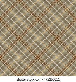 Tartan Seamless Pattern. Trendy Vector Illustration for Wallpapers. Seamless Tartan Tiles. Suits for Decorative Paper, Fashion Design and House Interior Design, as Well as for Hand Crafts 