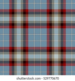 Tartan Seamless Pattern. Trendy Vector Illustration for Wallpapers. Seamless Tartan Tiles. Traditional Scottish Ornament. 