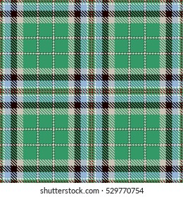 Tartan Seamless Pattern. Trendy Vector Illustration for Wallpapers. Seamless Tartan Tiles. Traditional Scottish Ornament. 