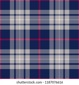 Tartan seamless pattern. Vector background