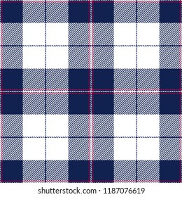 Tartan seamless pattern. Vector background
