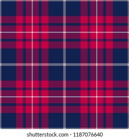 Tartan seamless pattern. Vector background