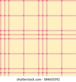 Tartan seamless pattern. Vector background