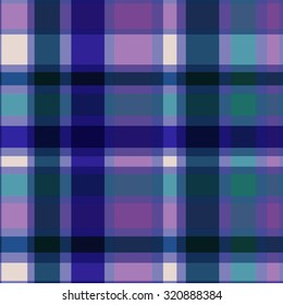 Tartan seamless pattern. Vector colorful texture.