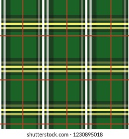 Tartan seamless pattern. vector illustration