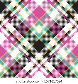 Tartan seamless pattern. Vector illustration.