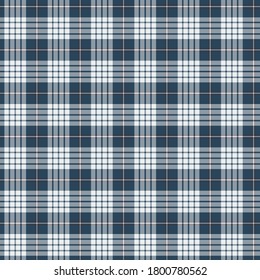 Tartan seamless plaid pattern background. Texture for plaid, tablecloths, clothes, shirts, dresses, paper, bedding, blankets, quilts and other textile products. Vector illustration EPS 10