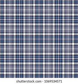 Tartan seamless vector pattern. Checkered plaid texture. Geometrical square background for fabric