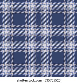 Tartan seamless vector patterns in blue-yellow colors