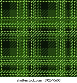 Tartan seamless vector patterns Patrick Day