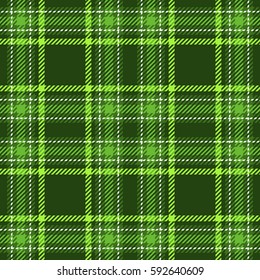 Tartan seamless vector patterns Patrick Day