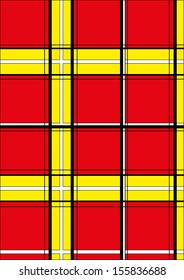 Tartan Style Background. Vector