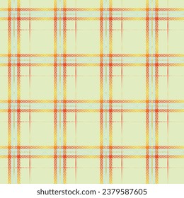 Tartan textile background pattern in vector form; plaid vector check fabric seamless