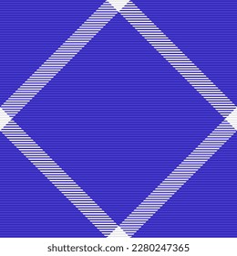 Funda textil de Tartán. Tela de textura vectorial. El patrón de fondo se comprueba sin inconvenientes en colores azul y blanco.