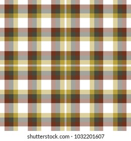 Tartan traditional checkered british fabric seamless pattern